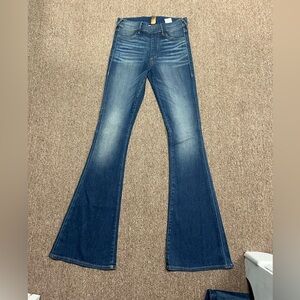 True RELIGION Runway Flare Jean Leggings